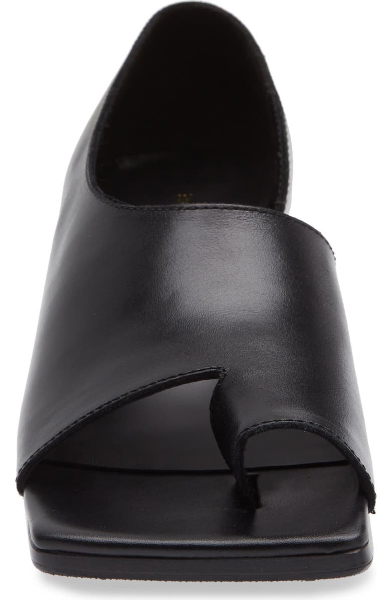 Junya Watanabe Steer Sandal, Alternate, color, Black