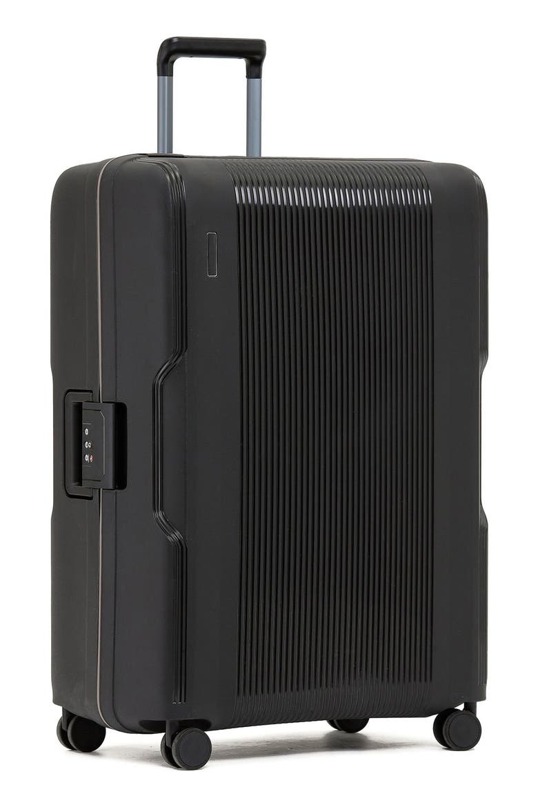 Fort Hardshell 30-Inch Clamped Luggage, Alternate, color, BLACK