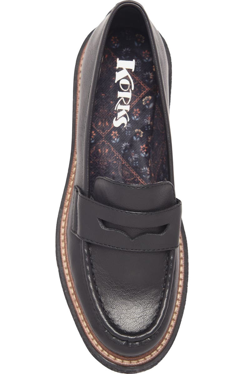 KORKS Haidee Loafer, Alternate, color, Black