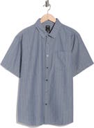 Union Augustine Short Sleeve Chambray Button-Up Shirt