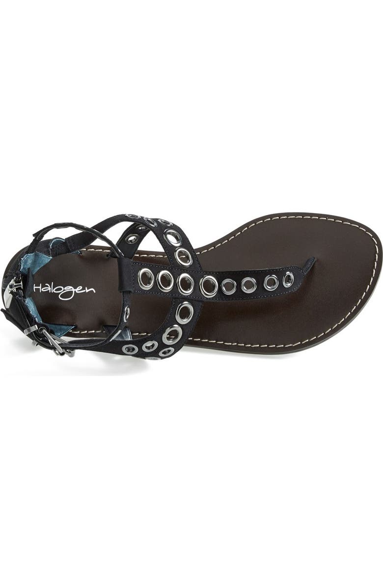 Halogen<sup>®</sup> 'Cardiff' Ankle Strap Thong Sandal, Alternate, color,