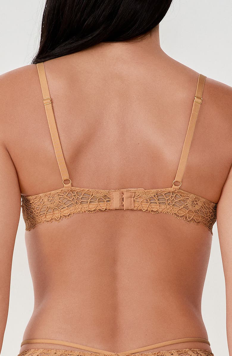 Etam Virtuose N°9 Balconnet Underwire Bra, Alternate, color, Sand