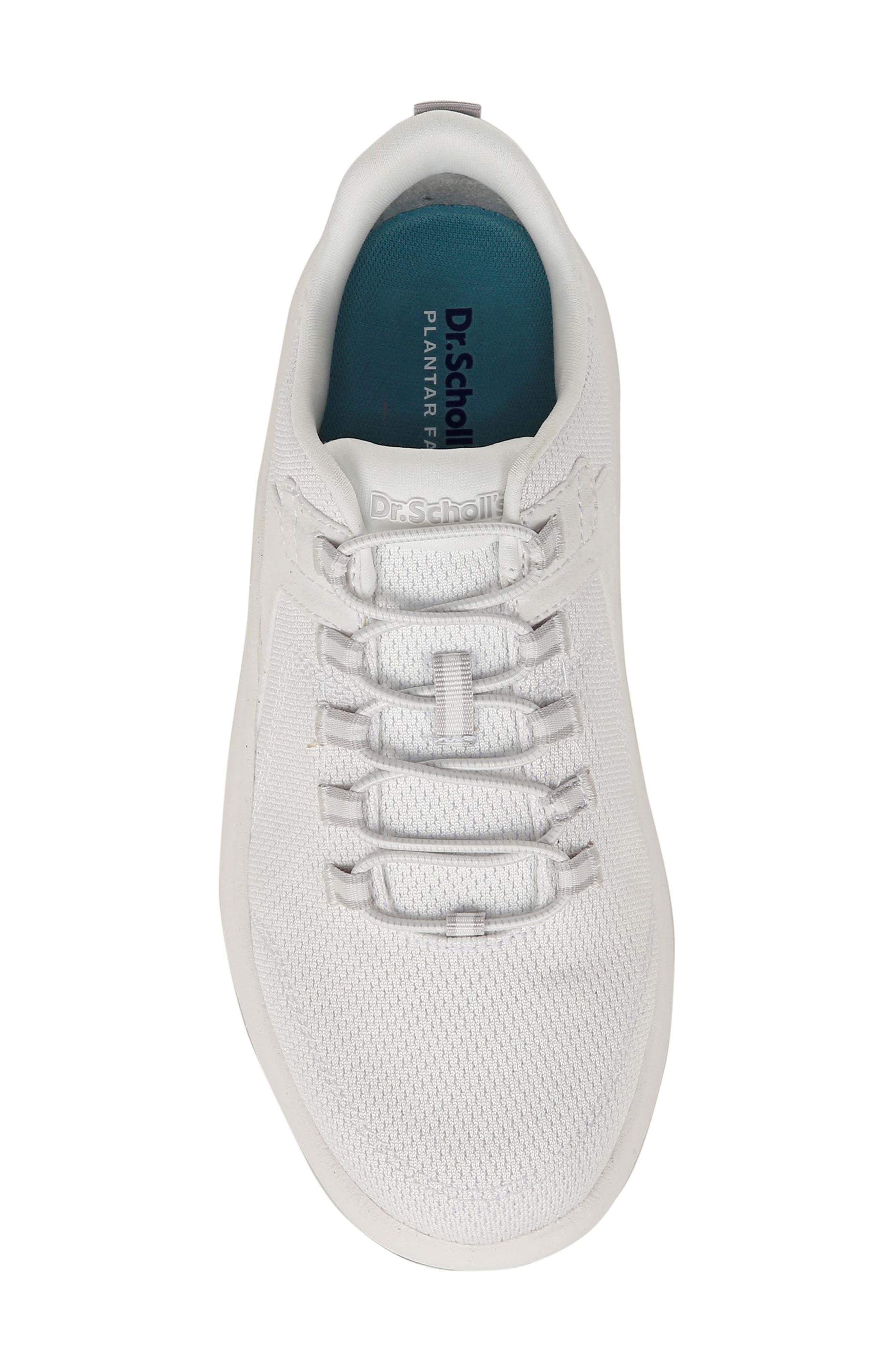 Feel at Ease Plantar Fasciitis Slip-On Sneaker, Alternate, color, WHITE