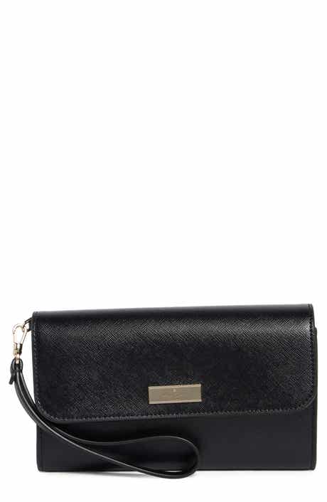 Kate Spade New York kanzie patent leather wristlet wallet