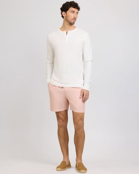 Air Linen Pull-On Short 6"