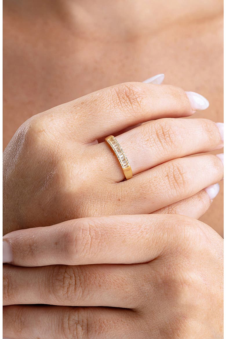 Baguette Bar Ring, Alternate, color, GOLD