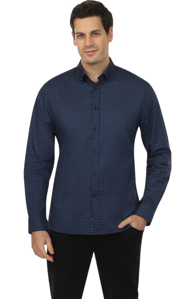 Vustra Men's Sierra Heights Print Button-Down Shirt, Main, color,