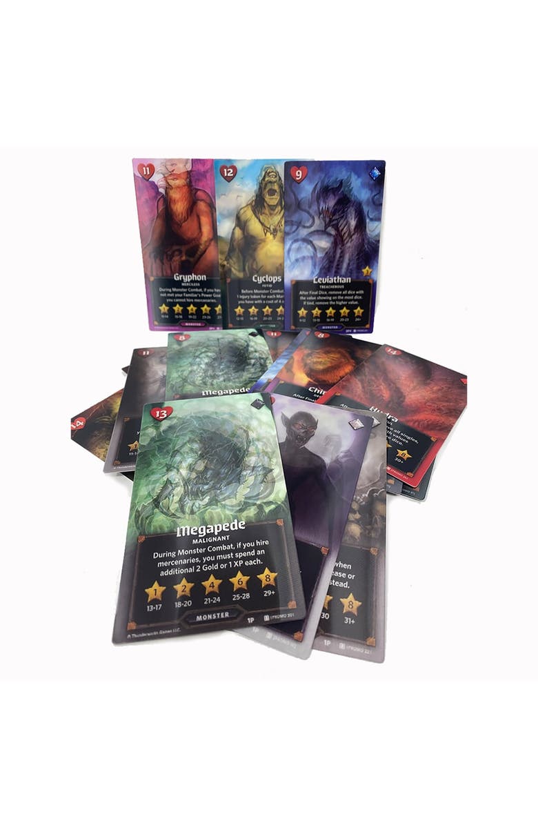 Thunderworks Games Roll Player Lenticular Cards Expansion for Monsters & Minions Expansion, Alternate, color, Multicolored