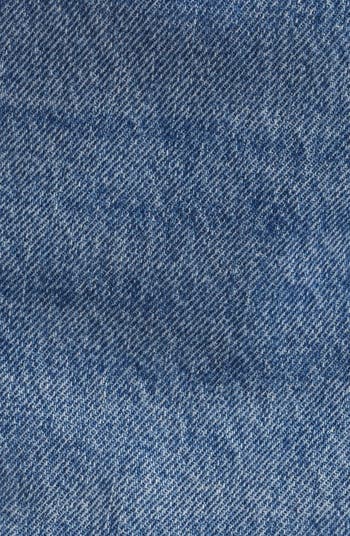 The Lax Frayed High Waist Flare Jeans