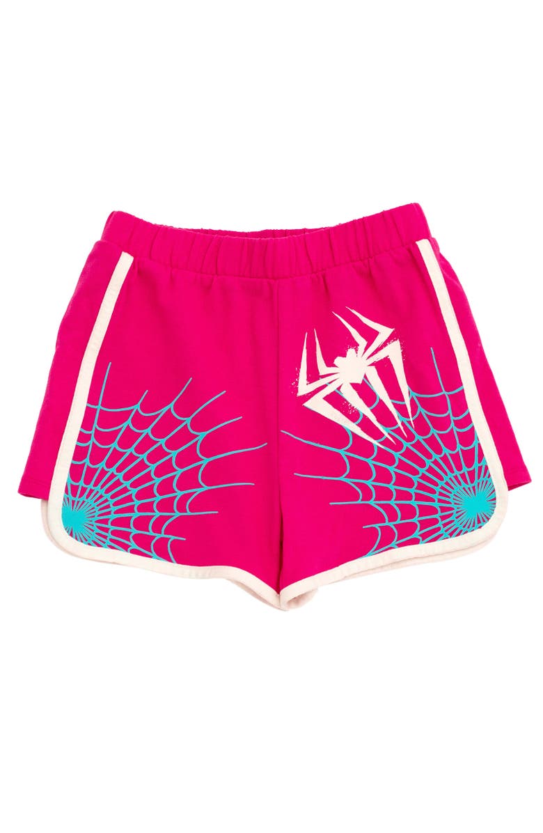 Marvel Spider-Man Cosplay Tank Top & Shorts Set, Alternate, color, Spider-Gwen White White