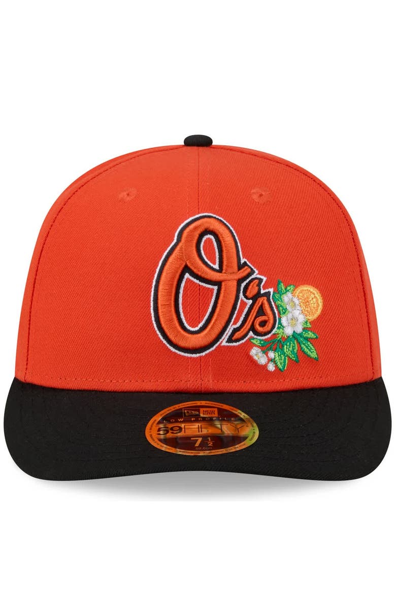New Era Men's New Era Orange/Black Baltimore Orioles 2026 Spring Training Low Profile 59FIFTY Fitted Hat, Alternate, color, Orange
