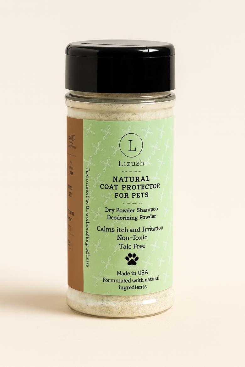 Natural Pet Coat Protector Powder, Main, color, None