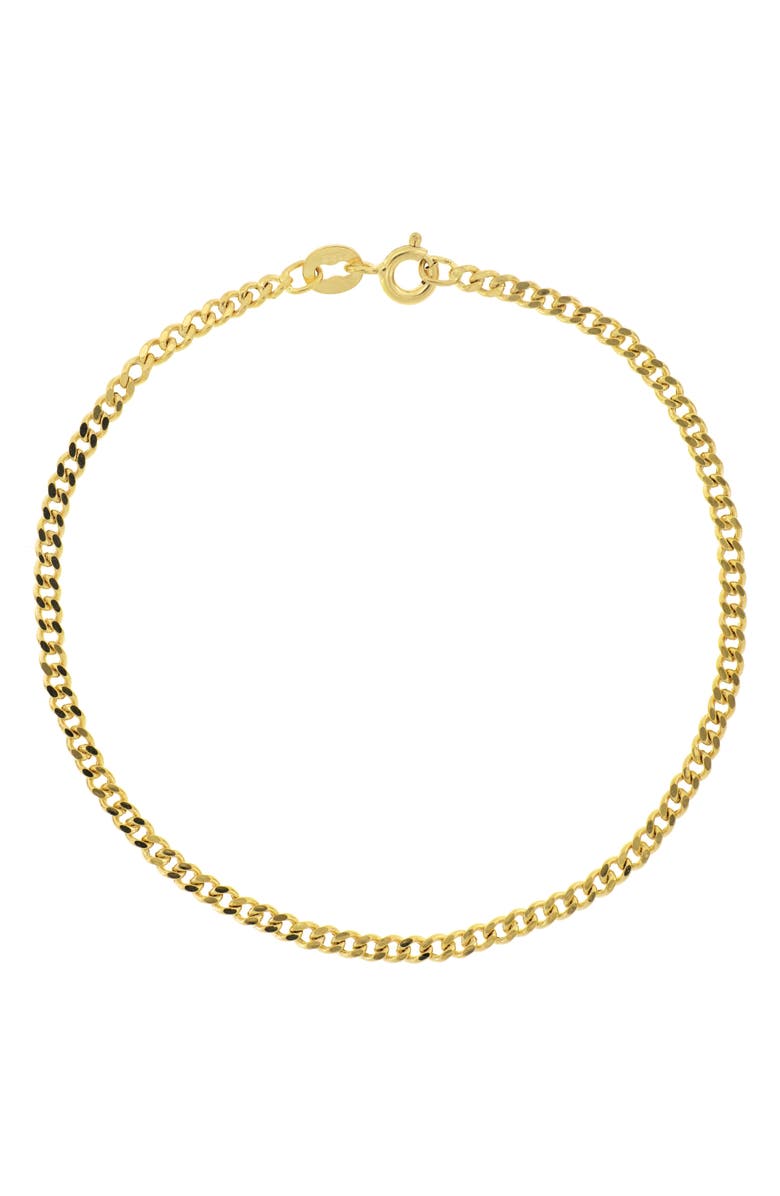 Bony Levy 14K Gold Curb Chain Bracelet, Main, color,