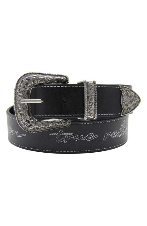Giddy Up Western Buckle Belt