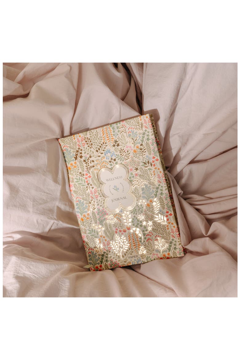 Fairy Flies Wellness Journal, Alternate, color, OPEN YELLOW
