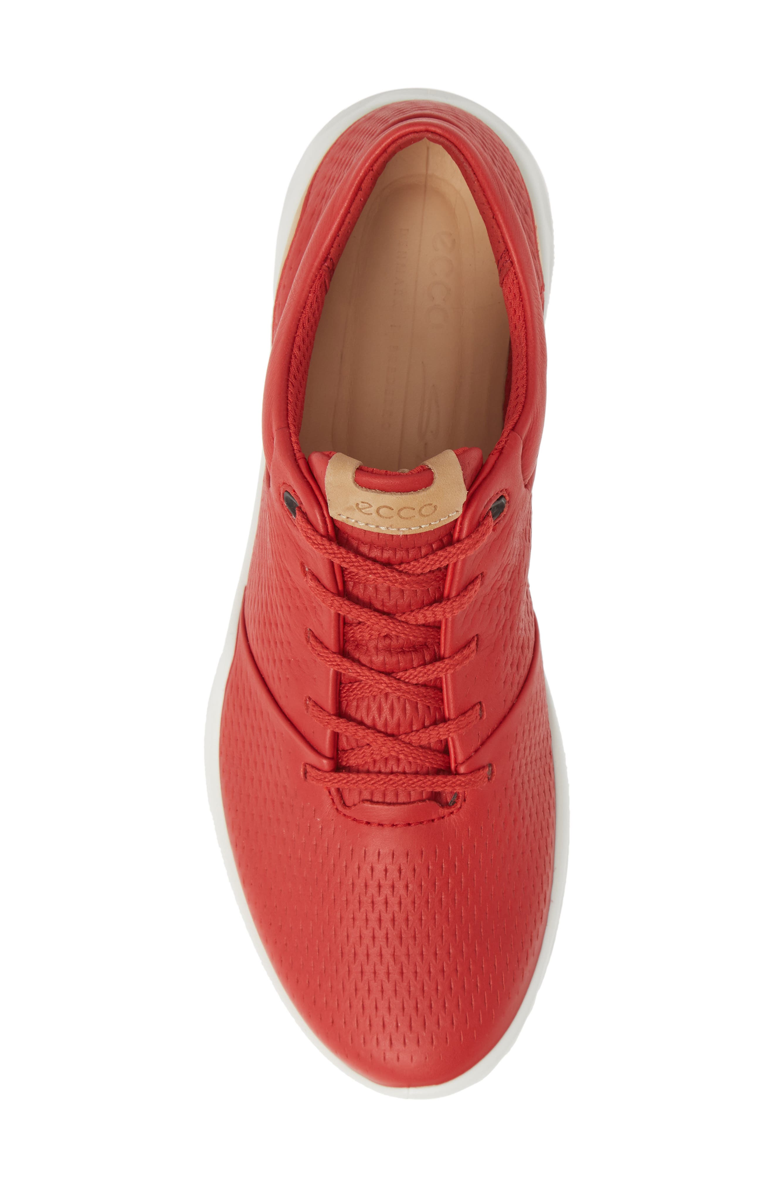 S-Lite Sneaker, Alternate, color, TOMATO LEATHER