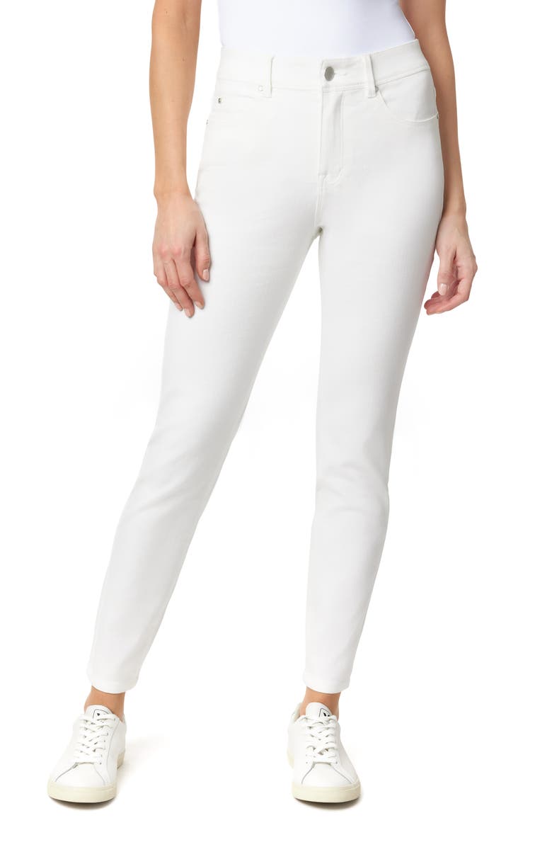 CURVE APPEAL Weekend Warrior 29-Inch High Rise Skinny Jeans, Main, color, Whisper White