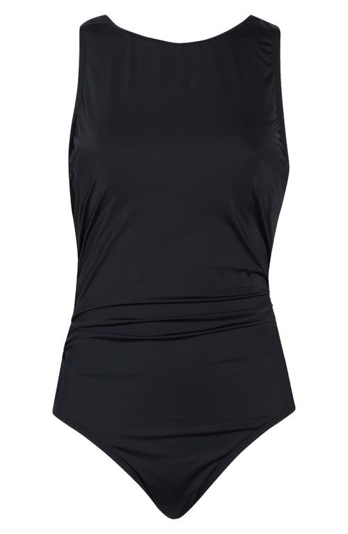 Jantzen Farrah High Neck One-piece Swimsuit