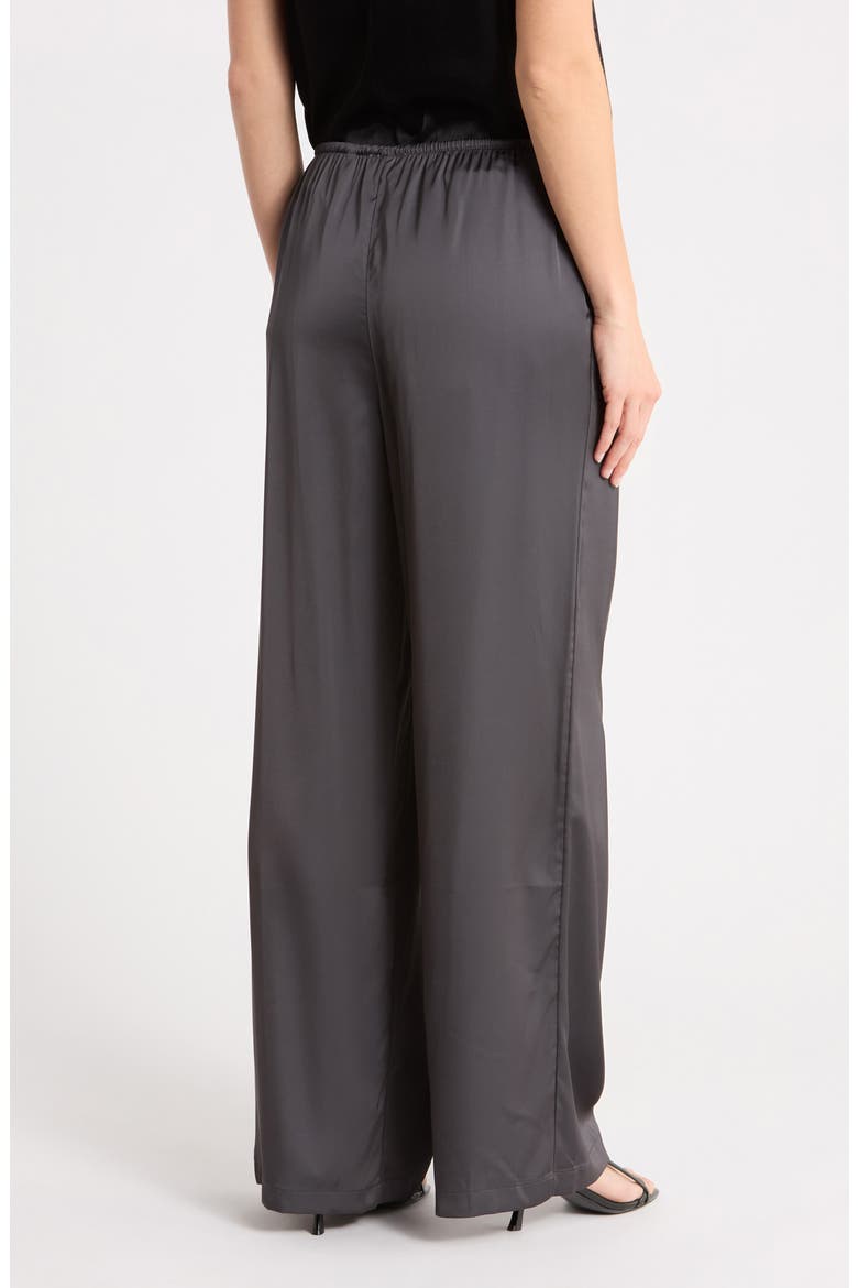 Drawstring Wide Leg Pants, Alternate, color, GREY