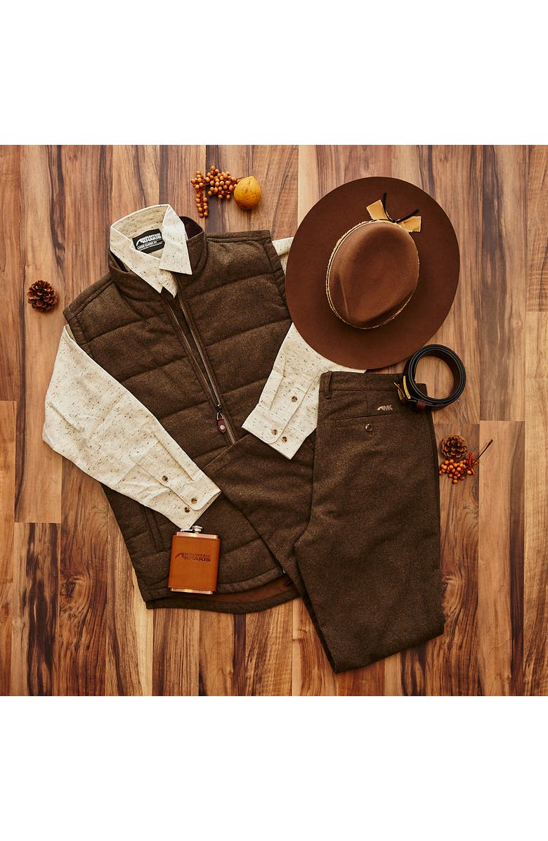 Mountain Khakis Archer Herringbone Vest, Alternate, color, Jackson Grey
