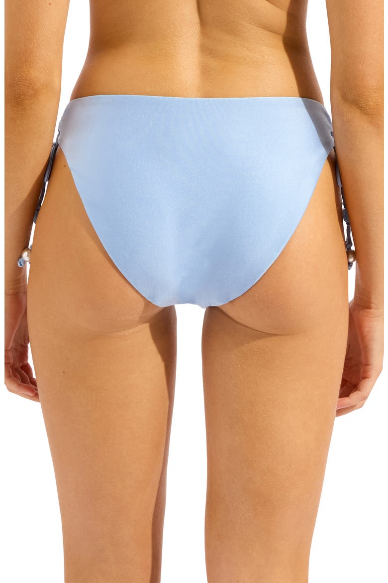Metallic Beaded Bikini Bottoms, Alternate, color, POWDER BLUE