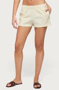 EDIKTED Cecilia Cotton Low Rise Shorts