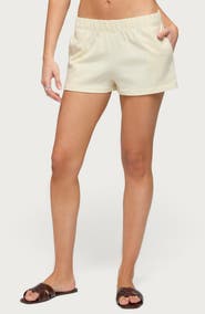 EDIKTED Cecilia Cotton Low Rise Shorts