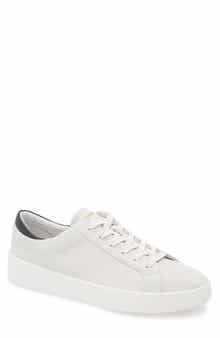 BOSS Belwar Low Top Pebbled Leather Sneaker