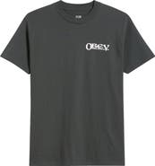 Obey Sensory Exploration Cotton Graphic T-Shirt