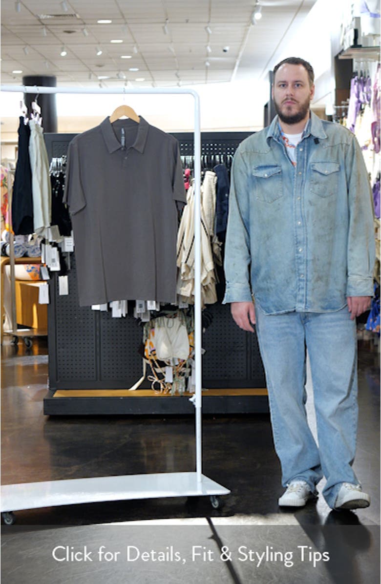 Feather Stretch Cotton Polo, sales video thumbnail