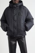 AMIRI Logo Hooded Puffer Jacket