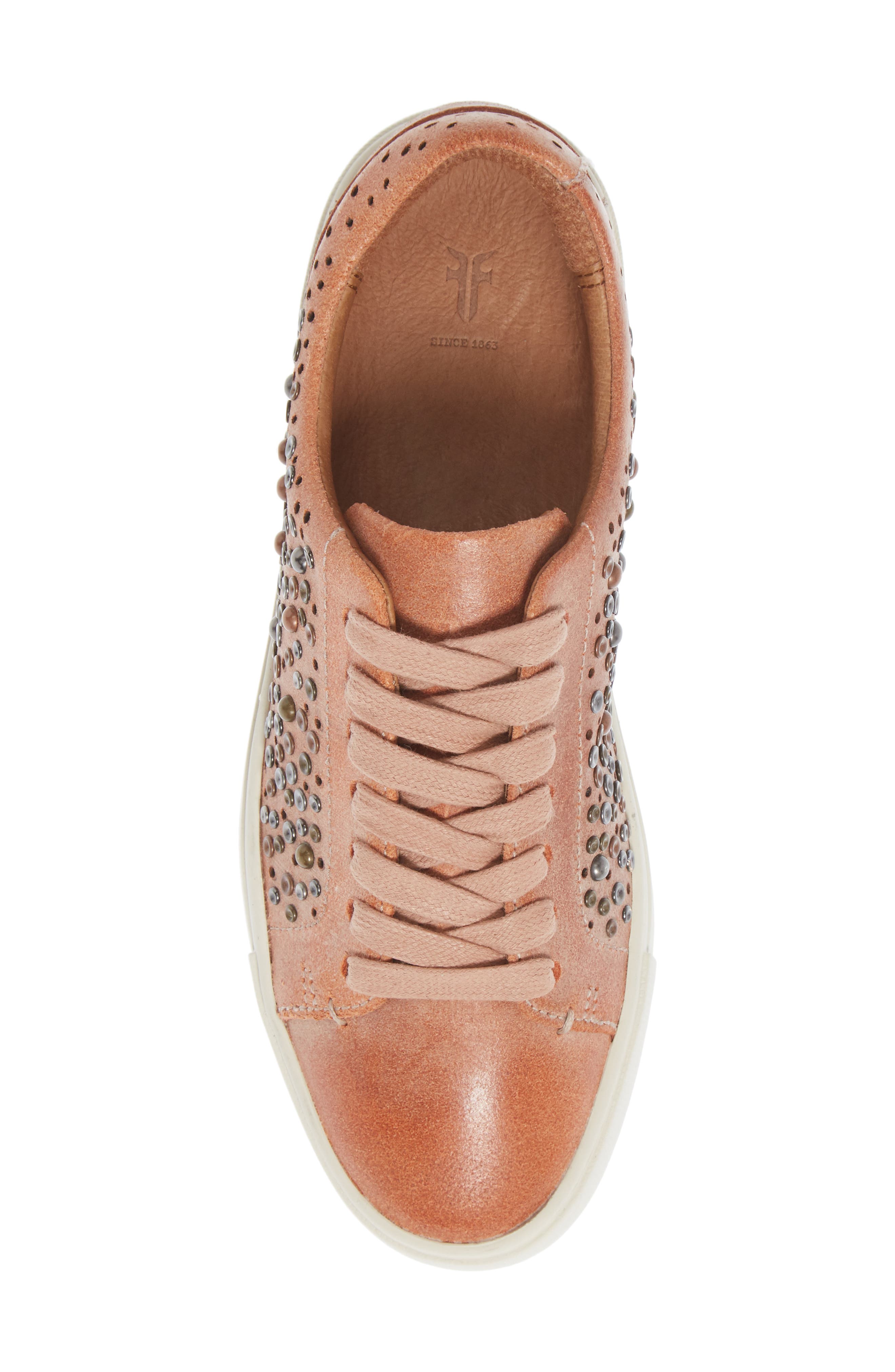 Ivy Deco Stud Sneaker, Alternate, color, PALE BLUSH