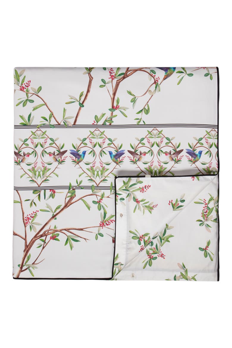 Highgrove Duvet Cover & Sham Set, Alternate, color, WHITE/ MULTI