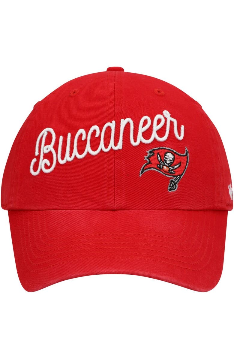 '47 Women's '47 Red Tampa Bay Buccaneers Millie Clean Up Adjustable Hat, Alternate, color, 