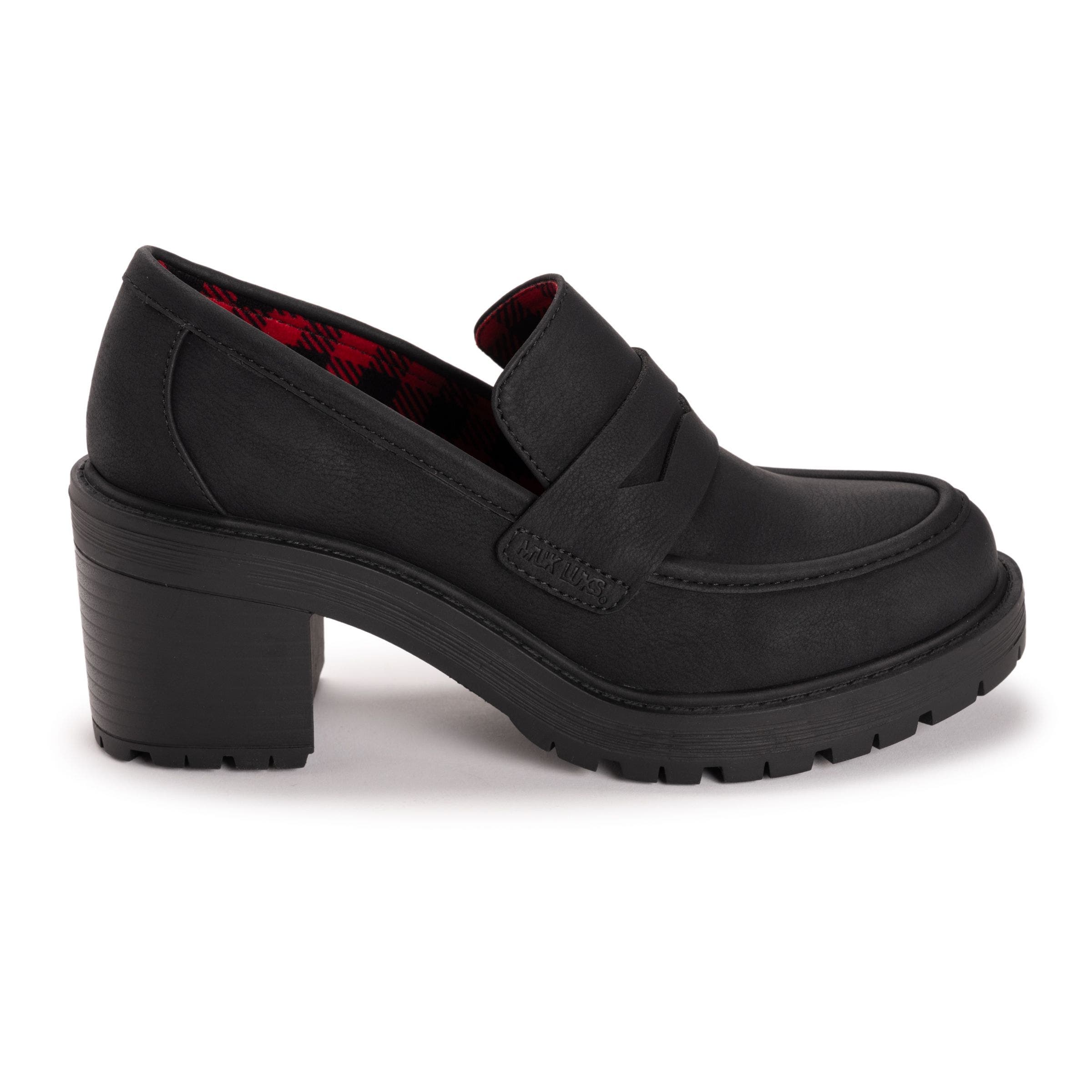 MUK LUKS Leona Loafer, Alternate, color, Black