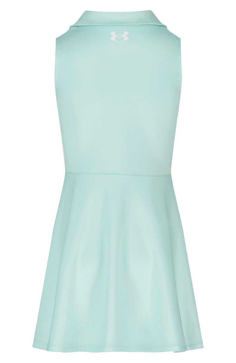 Under Armour Kids' Sleeveless Polo Dress, Alternate, color, Refresh Mint