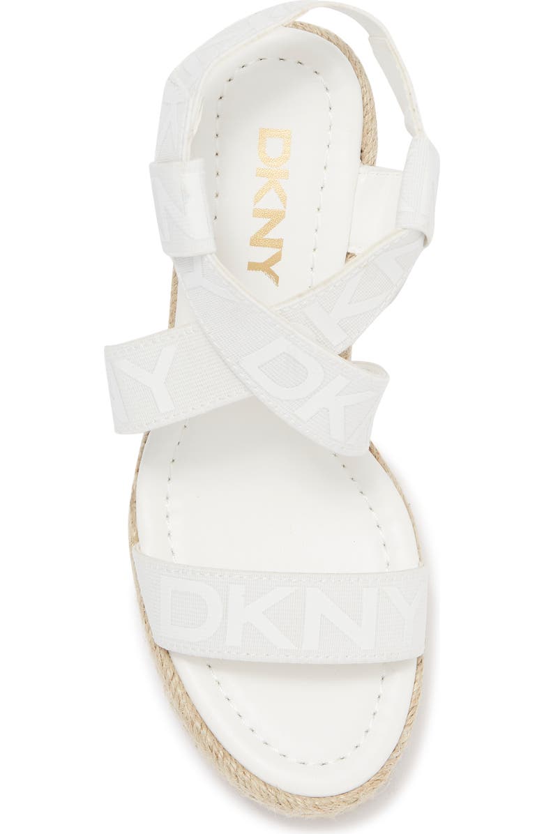 DKNY Carter Platform Wedge Sandal, Alternate, color,