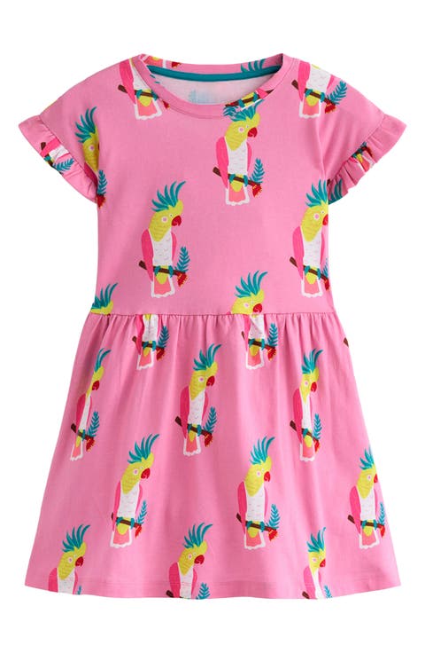 Kids' Printed Cotton Jersey T-Shirt Dress (Toddler, Little Kid & Big Kid)