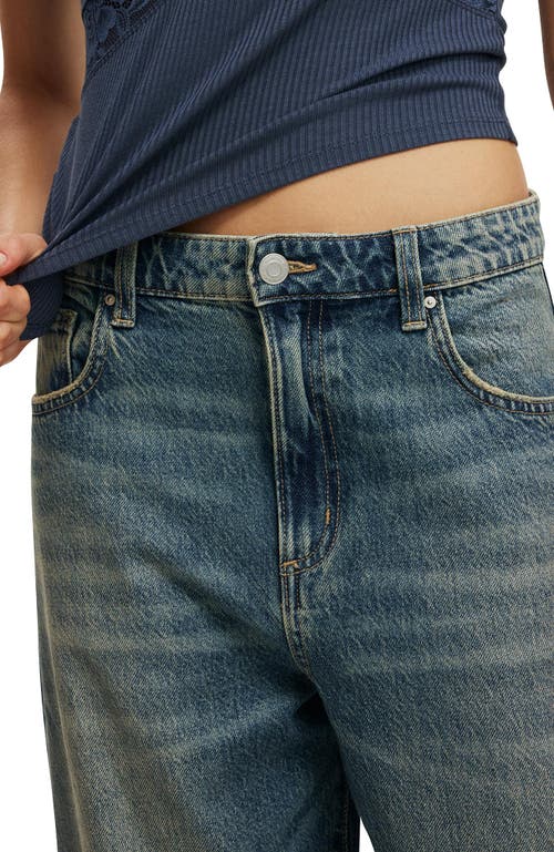 Cotton On Barrel Jean In Nova Blue