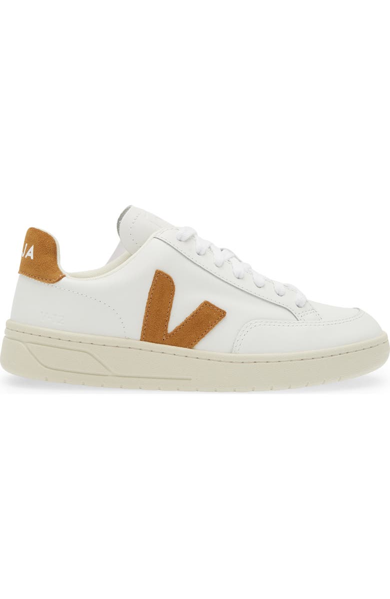 Veja V-12 Sneaker, Alternate, color, Extra-White Camel
