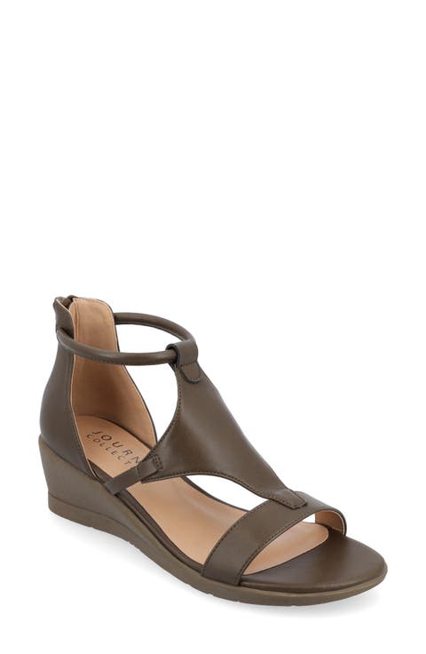JOURNEE Trayle Wedge Sandal (Women)