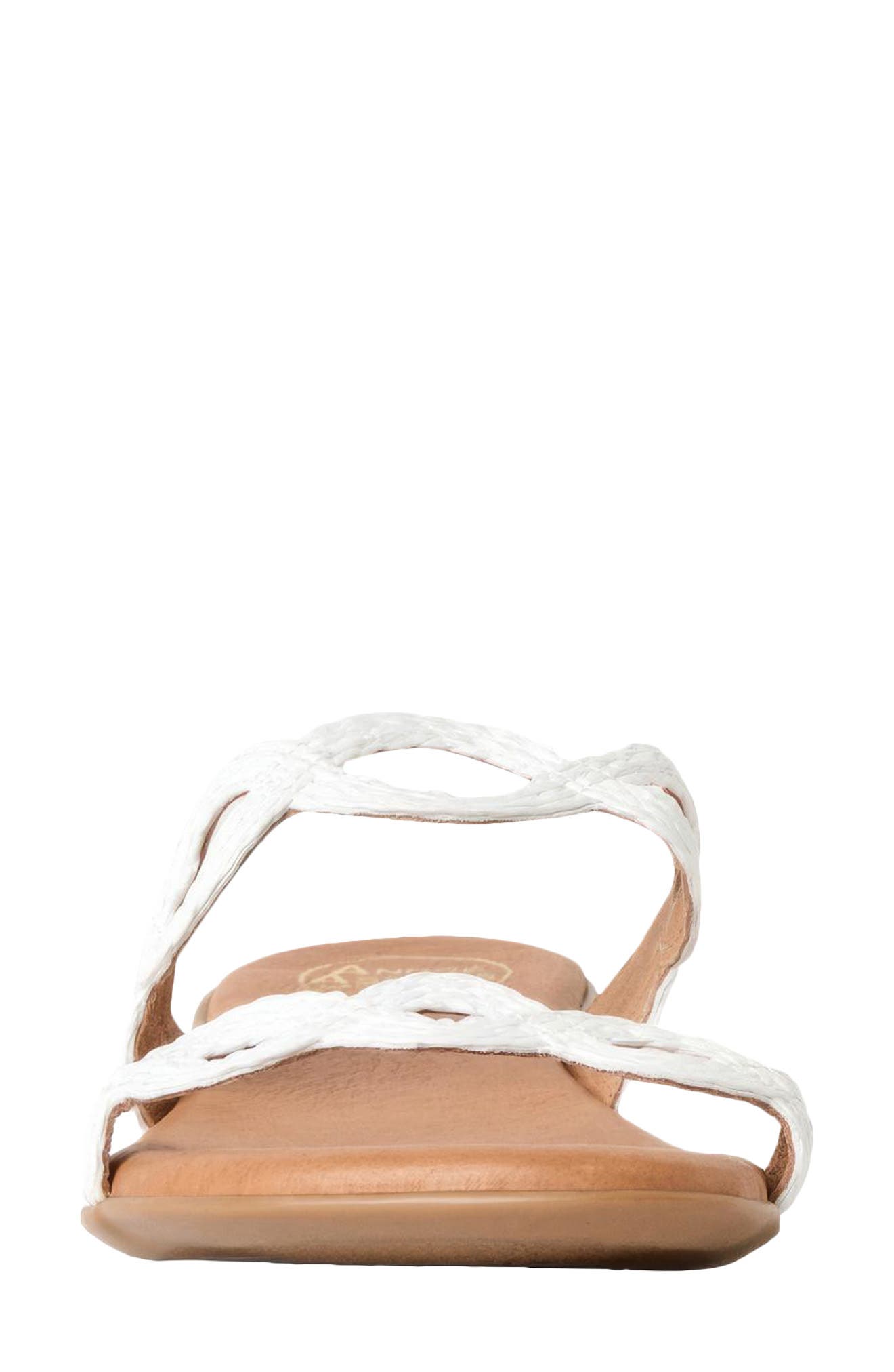 André Assous Nizzie Two-Strap Sandal, Alternate, color, White