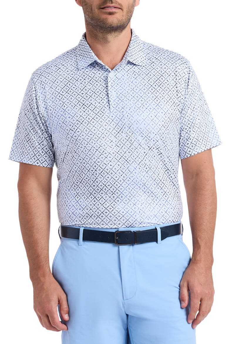 Dalby Performance Golf Polo, Main, color, WHITE