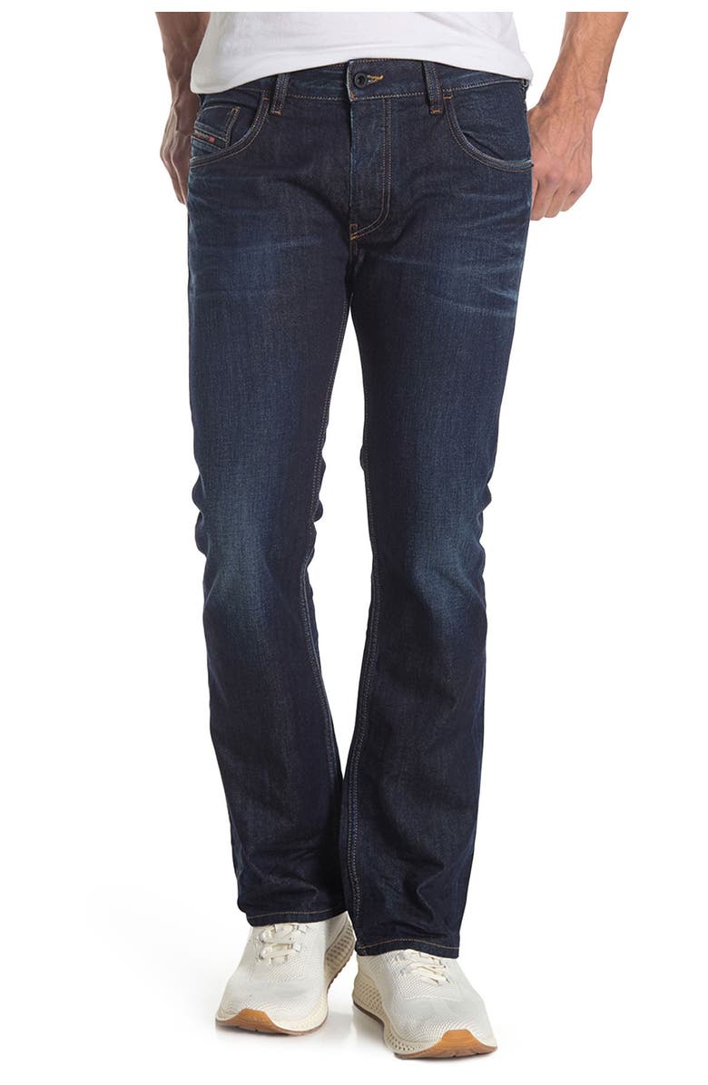 DIESEL<sup>®</sup> D-ligenz Straight Leg Jeans, Main, color,