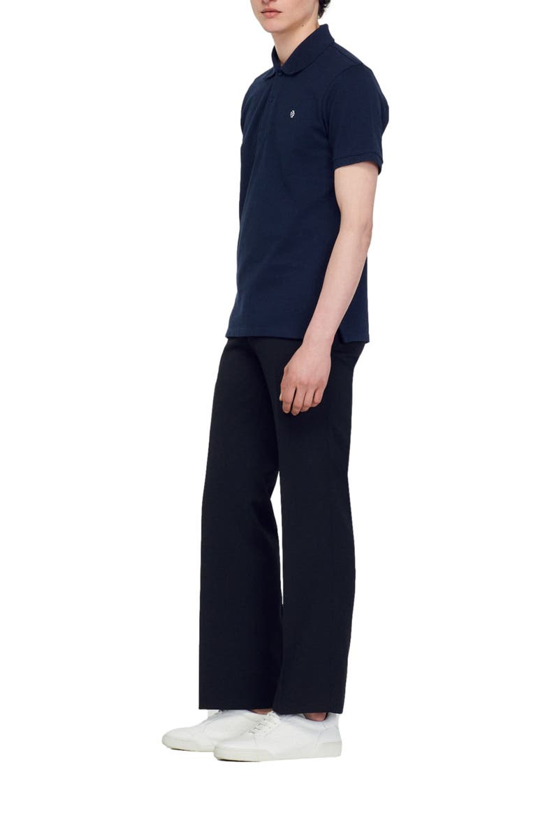 Polo shirt with Square Cross patch, Alternate, color, Navy blue