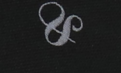 Scotch & Soda Ampersand Logo Print Tie In Black