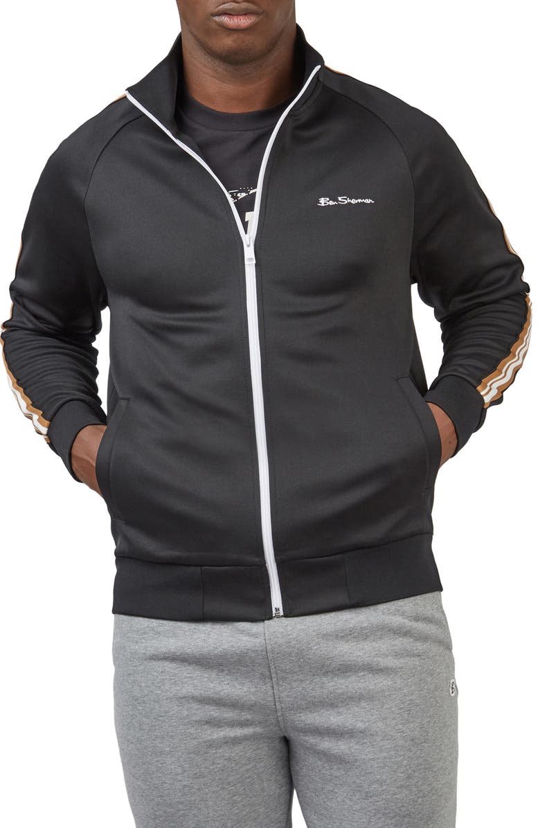 Ben Sherman House Taped Track Jacket, Main, color, 