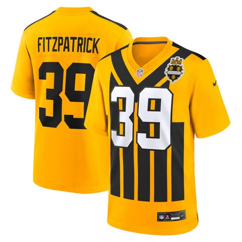 Men's Nike Minkah Fitzpatrick Gold Pittsburgh Steelers Alternate Game Jersey