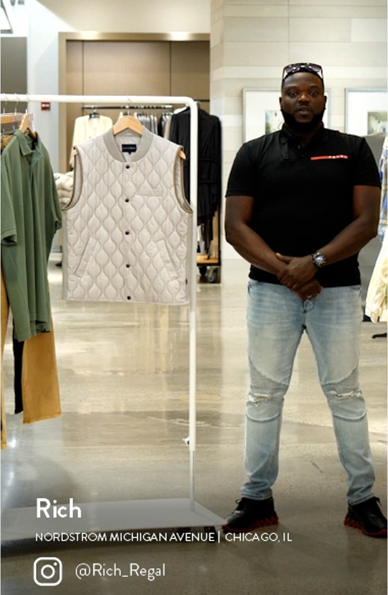 Water Repellent Puffer Vest, sales video thumbnail