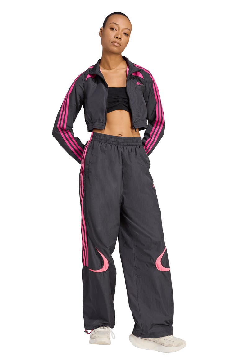 Team Geist Crop Jacket, Alternate, color, BLACK/ SEMI LUCID FUCHSIA